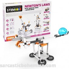 Engino Discovering STEM Newton's Laws Inertia Momentum Kinetic & Potential Energy Construction Kit Basic